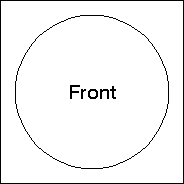 how to type a circle shape